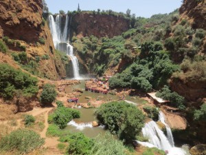 Cascada Ouzoud en Marruecos